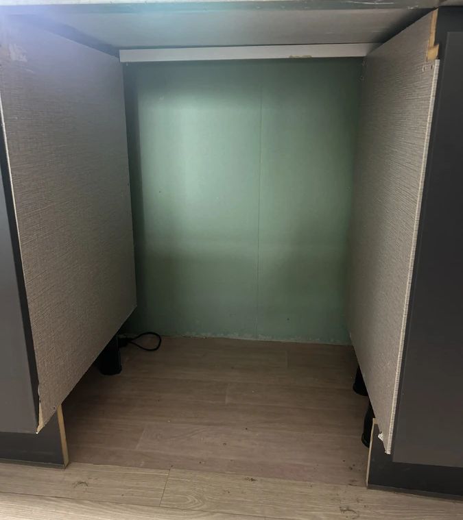 싱크대하부장교체 시공 전 사진
